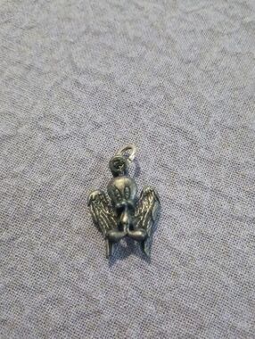 Warner Bros. Pewter Tweety Bird Charm Pendant - Silver Tone